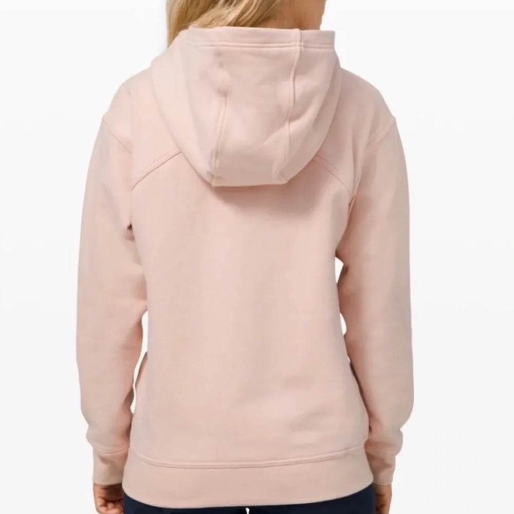 🍋 Lululemon All Yours Hoodie Graphic Logo Pink - Picture 3 of 3